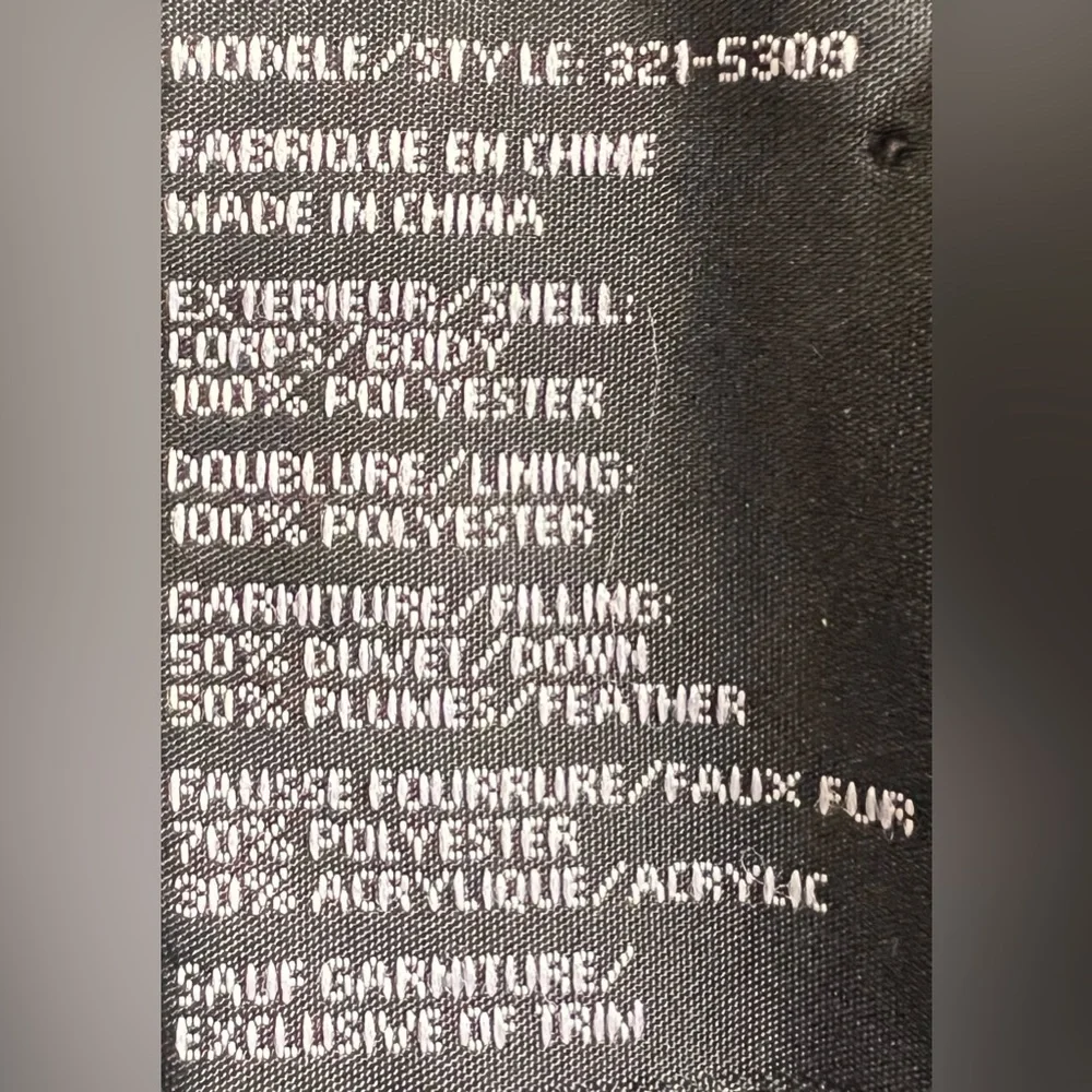 CANADA Weather Gear DOWN Jacket SUPER Triple GOOSE Down COAT
